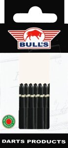 Bulls Schäfte Nylon short mit Ring schwarz (5er Pack)