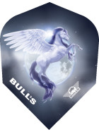 Bull´s Dart Flights Powerflite Blue Pegasus No.6 Shape