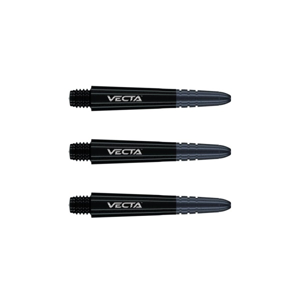 Winmau Schäfte Vecta short 34mm schwarz