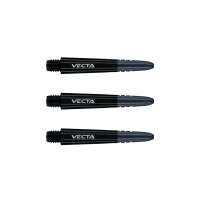 Winmau Schäfte Vecta short 34mm schwarz