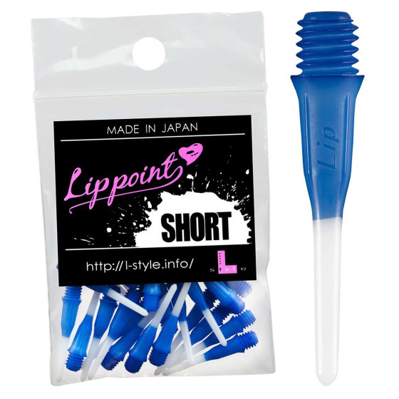 L-Style Lippoint 22mm two-tone blau/weiß (30 Stück)