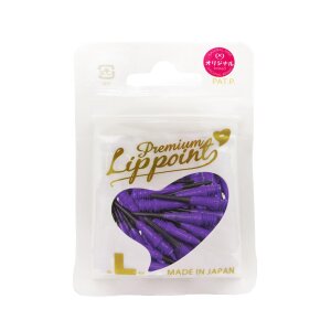 L-Style Premium Lippoint N9 Gradient 25mm lila/schwarz (30 Stück)