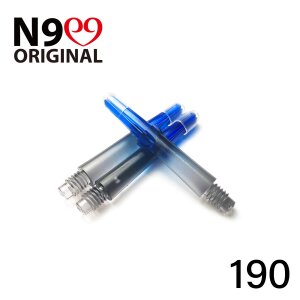 L-Style L-Schaft N9 Gradient Clear Black/Blue 190 (3 Stück)