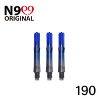 L-Style L-Schaft N9 Gradient Clear Black/Blue 190 (3 Stück)