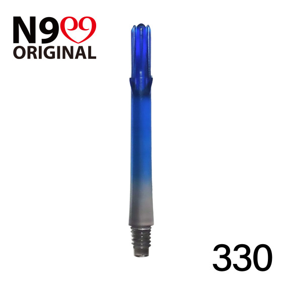 L-Style L-Shaft N9 Gradient Clear Black/Blue 330 (3 Stück)