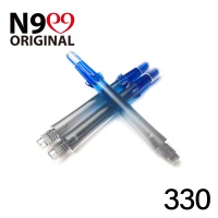L-Style L-Schaft N9 Gradient Clear Black/Blue 330 (3 Stück) 3