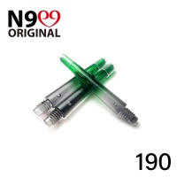 L-Style L-Schaft N9 Gradient Clear Black/Green 190 (3 Stück) 2