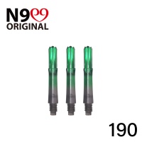 L-Style L-Schaft N9 Gradient Clear Black/Green 190 (3 Stück) 3