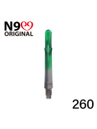 L-Style L-Shaft N9 Gradient Clear Black/Green 260 (3 Stück)