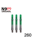 L-Style L-Shaft N9 Gradient Clear Black/Green 260 (3 Stück)