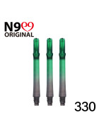 L-Style L-Shaft N9 Gradient Clear Black/Green 330 (3 Stück)