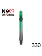 L-Style L-Shaft N9 Gradient Clear Black/Green 330 33mm (3 Stück)
