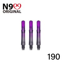 L-Style L-Schaft N9 Gradient Clear Black/Purple 190 (3 Stück)