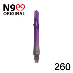 L-Style L-Shaft N9 Gradient Clear Black/Purple 260 26mm (3 Stück)