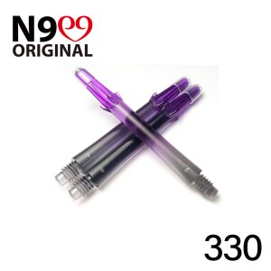L-Style L-Schaft N9 Gradient Clear Black/Purple 330 (3 Stück)