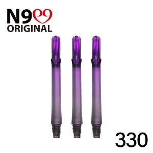 L-Style L-Schaft N9 Gradient Clear Black/Purple 330 (3 Stück)