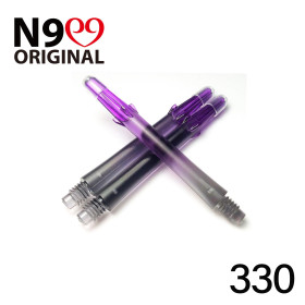 L-Style L-Shaft N9 Gradient Clear Black/Purple 330 33mm (3 Stück)