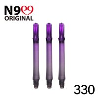 L-Style L-Schaft N9 Gradient Clear Black/Purple 330 (3 Stück)