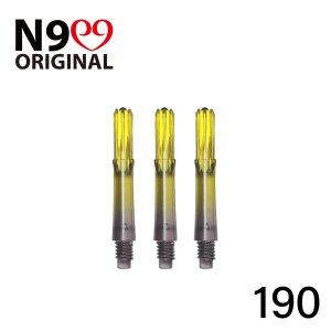 L-Style L-Schaft N9 Gradient Clear Black/Yellow 190 (3 Stück)