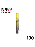 L-Style L-Shaft N9 Gradient Clear Black/Yellow 190 19mm (3 St&uuml;ck)