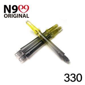L-Style L-Schaft N9 Gradient Clear Black/Yellow 330 (3 Stück)