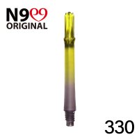L-Style L-Schaft N9 Gradient Clear Black/Yellow 330 (3 Stück)