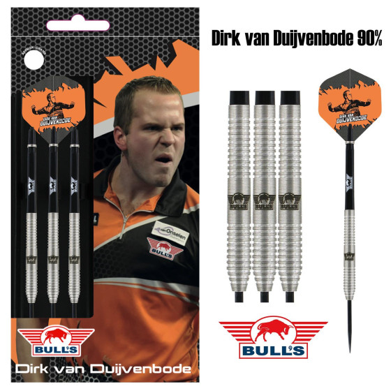 Bull&acute;s Steeldarts Dirk van Duijvenbode  90% Tungsten Dart 24g