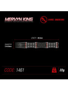 Winmau Steeldarts Mervyn King Special Edition 90% Tungsten 22g