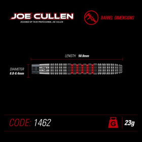 Winmau Steeldarts Joe Cullen 90% Tungsten 23g