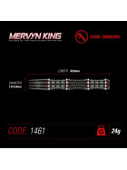 Winmau Steeldarts Mervyn King Special Edition 90% Tungsten 24g