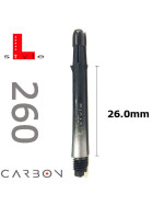 L-Style Carbon 2tone L-Schaft silver 260 (3 Stück)