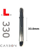 L-Style Carbon 2tone L-Schaft silver 330 (3 Stück)