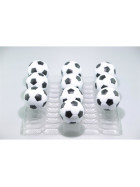 Kickerball Winspeed by Robertson 32 mm, weiß / schwarz, Set mit 10 Stück