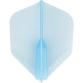 Robson Plus Flight Crystal Shape No.6 Clear Blue
