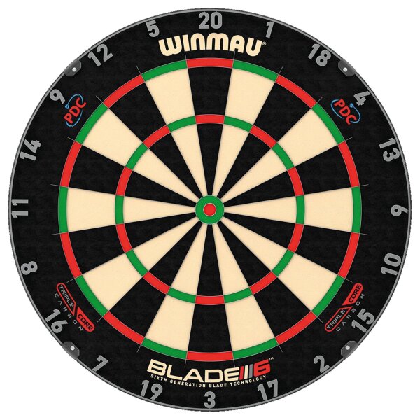 Winmau Dartboard Blade 6 Triple Core Carbon