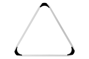 Billard Pool Dreieck Billard Robertson 57,2 mm weiss