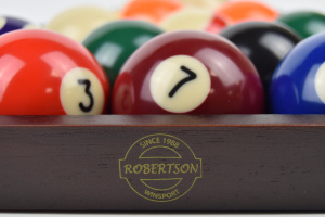 Billard Pool Dreieck Billard Robertson 57,2 mm weiss