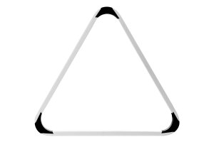 Billard Pool Dreieck Billard Robertson 57,2 mm weiss