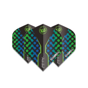 Winmau Flights Prism Zeta blau, grün
