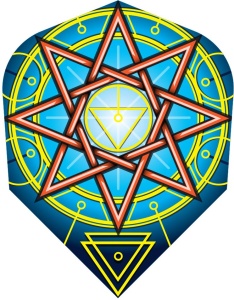 Shot Dart Flights Celt Druid Shape No.6