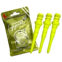 L-Style Premium Lippoint 21mm short neon gelb (30 Stück) 1