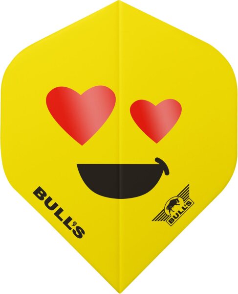 Bulls Flights Smiley Hearteyes Standard No.2