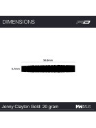 Red Dragon Softdarts Jonny Clayton Gold 20g
