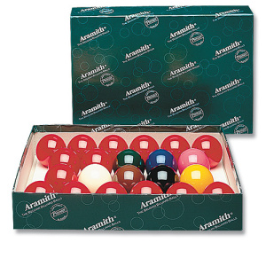Billard Snooker Kugel-Satz Aramith 52,4 mm
