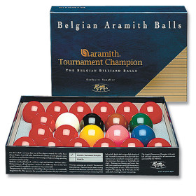 Snooker-Ball-Satz 52,4 mm Tournament Champion Aramith