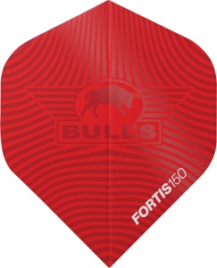 Bulls Flights Fortis 150 Standard rot (1 Set)