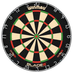 Scolia Home Paket S2 (mit Spark Beleuchtung, Winmau Blade 6, Surround rot) - Dart Autoscoring
