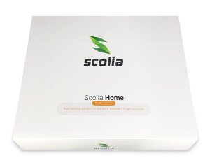 Scolia Home Paket S2 (mit Spark Beleuchtung, Winmau Blade 6, Surround rot) - Dart Autoscoring