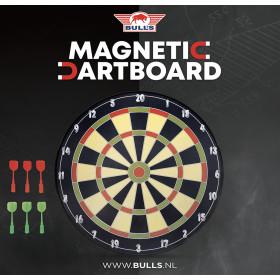 Bulls Magnetic Dartboard inkl. 6 Pfeile