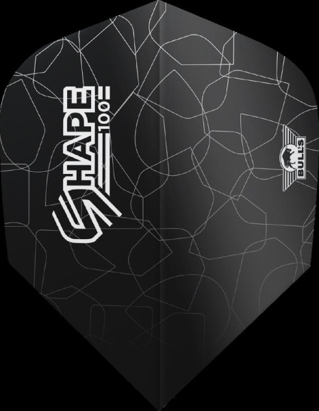 Bulls Flights Shape 100 schwarz Shape No.6